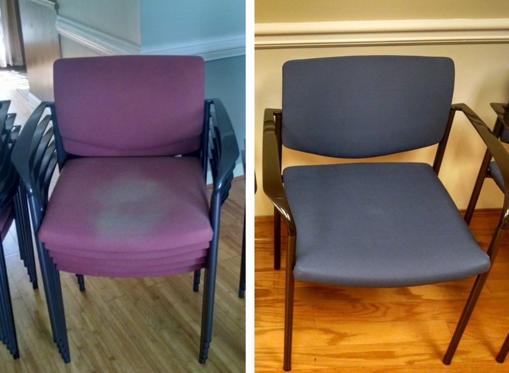 Guest Chairs Before and After