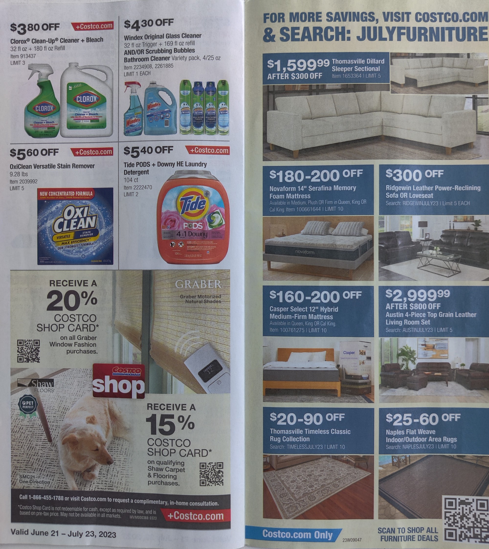 Costco Coupon Book June 2023 Ad Scans Good Money Sense