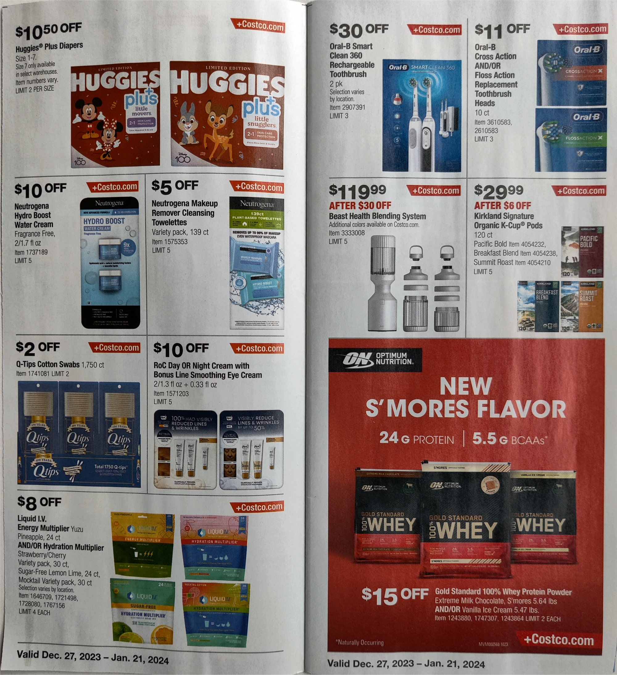 Costco Coupon Book January 2024 Ad Scans Good Money Sense