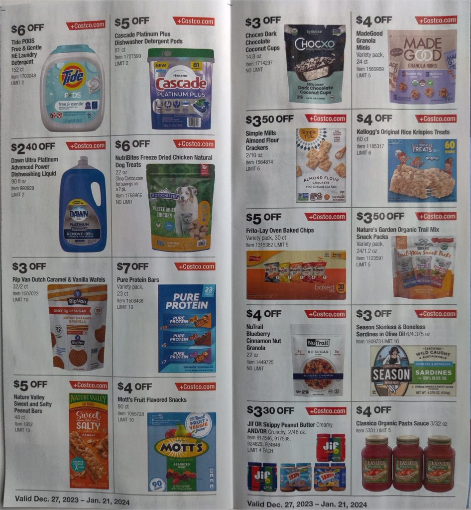 Costco Coupon Book Jan 2025 Canada Arleen Lenora