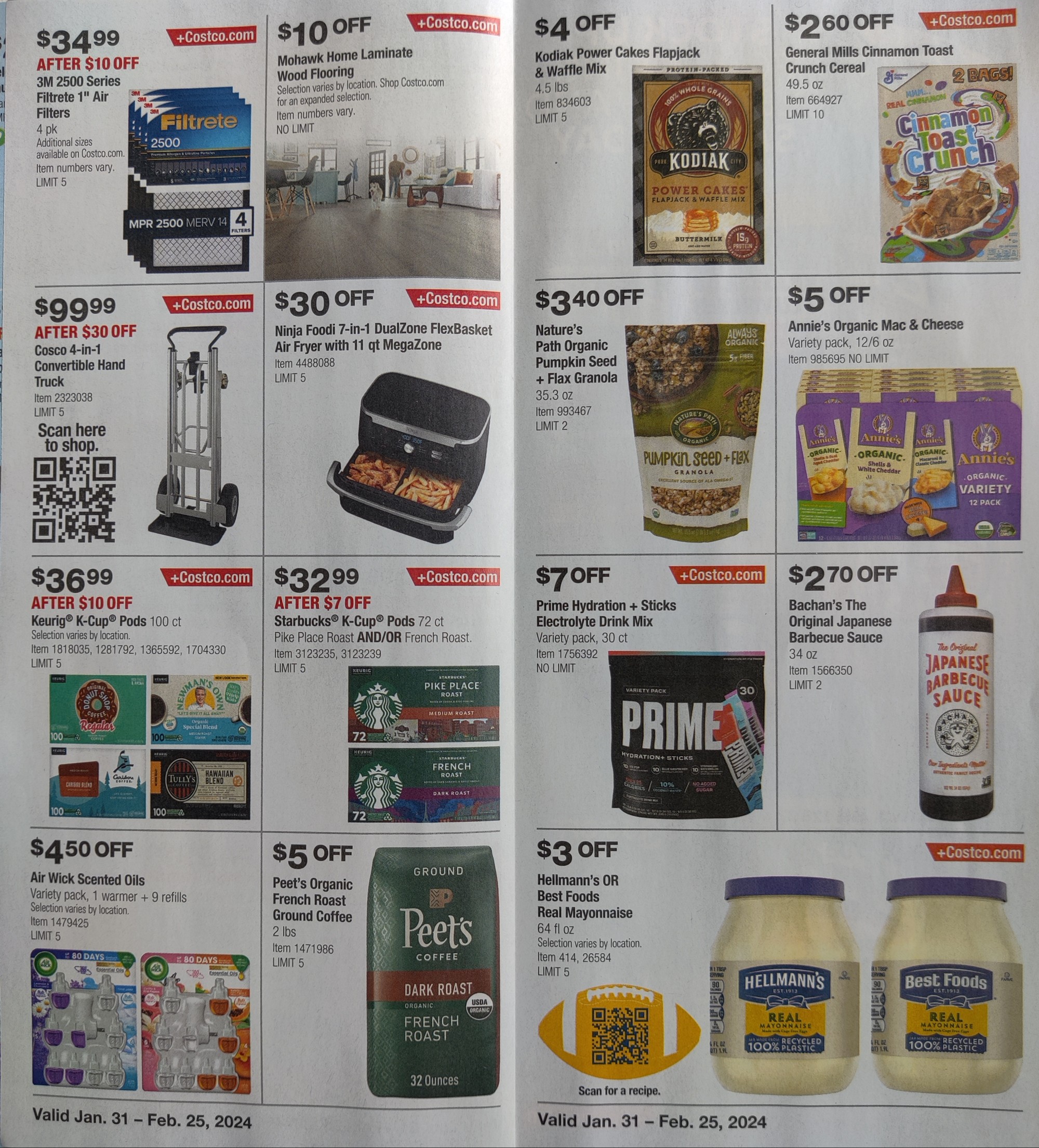 Costco Coupon Book: February 2024 Ad Scans - Good Money Sense