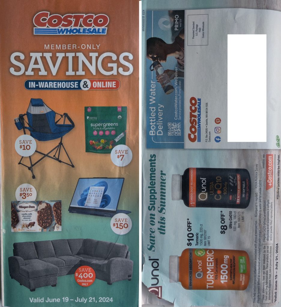 Costco Coupon Book June 2024 Ad Scans Good Money Sense