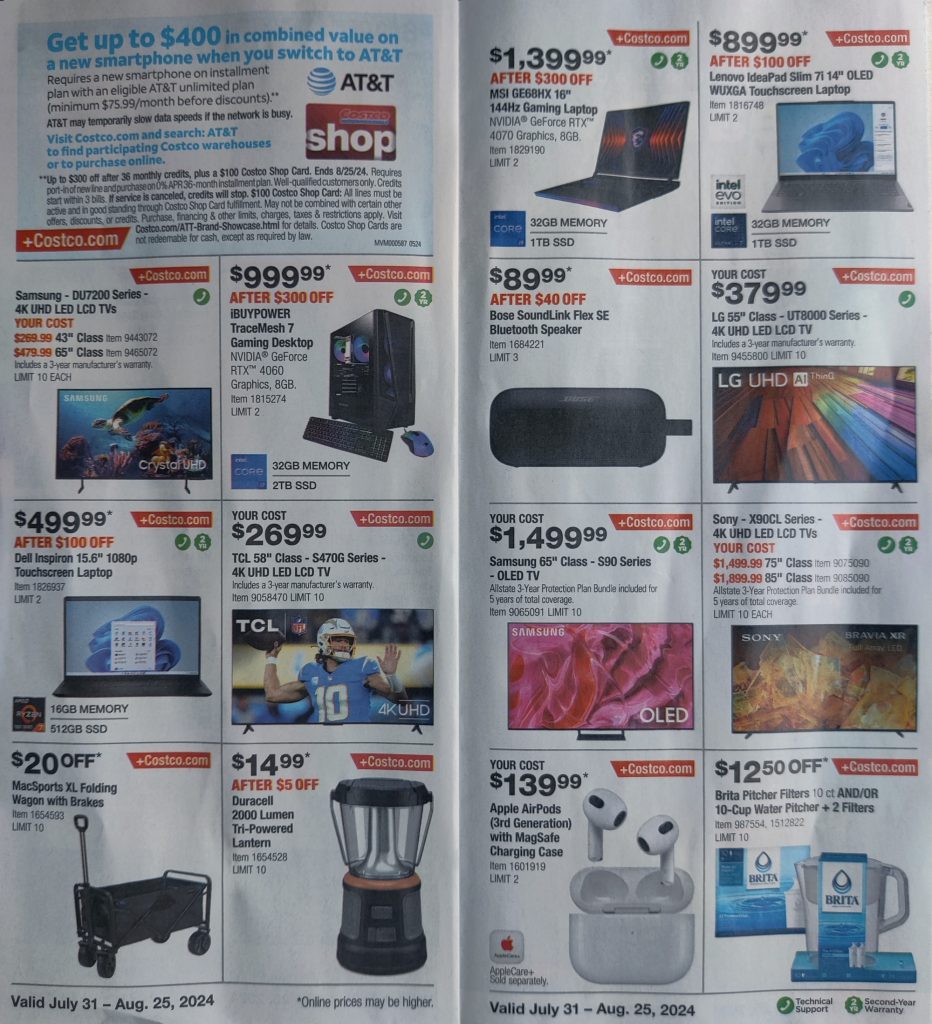 Costco Adscan August 2024 - Page 3