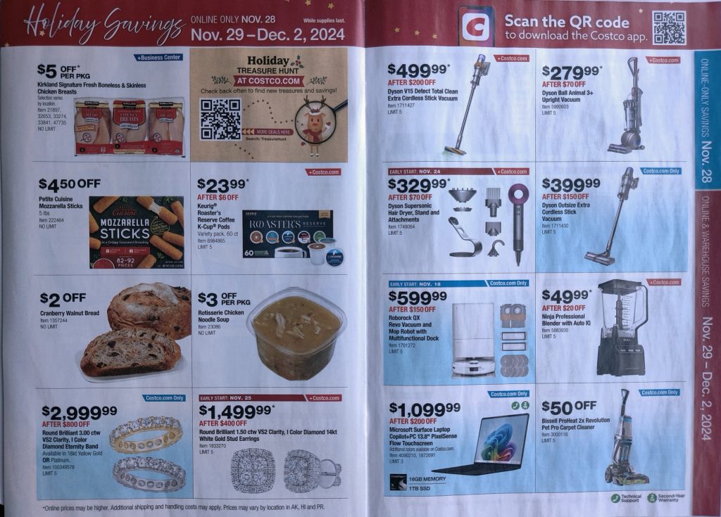 Costco Holiday Adscan November 2024 - Page 13