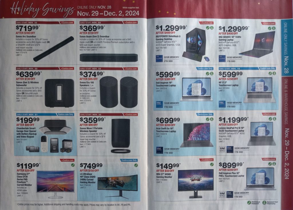 Costco Holiday Adscan November 2024 - Page 14