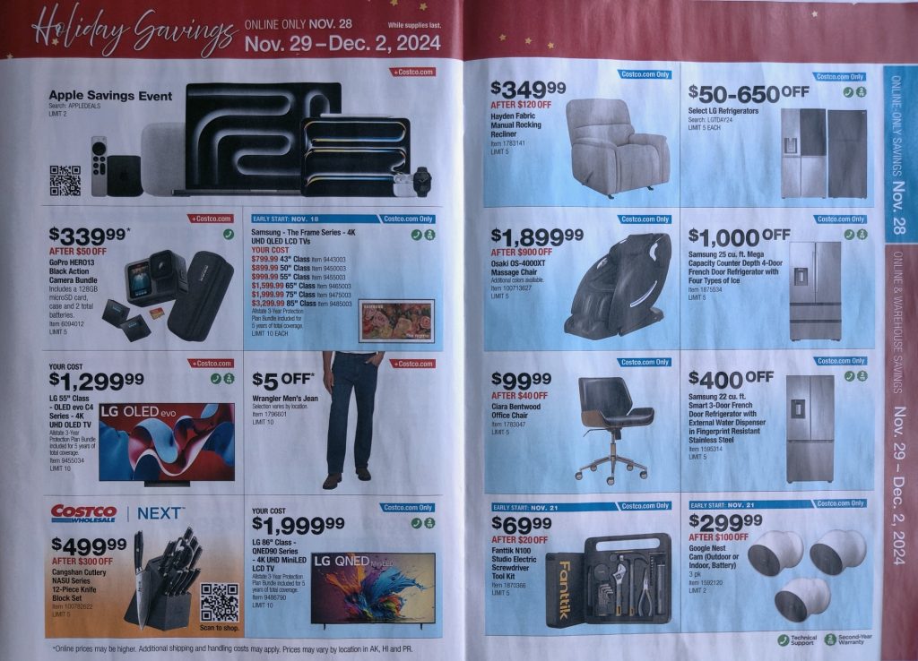 Costco Holiday Adscan November 2024 - Page 15