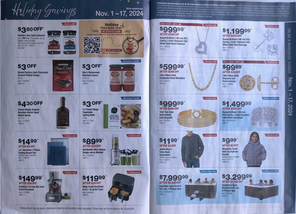 Costco Holiday Adscan November 2024 - Page 2