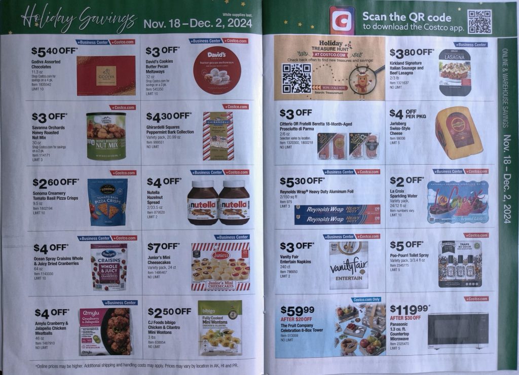 Costco Holiday Adscan November 2024 - Page 6