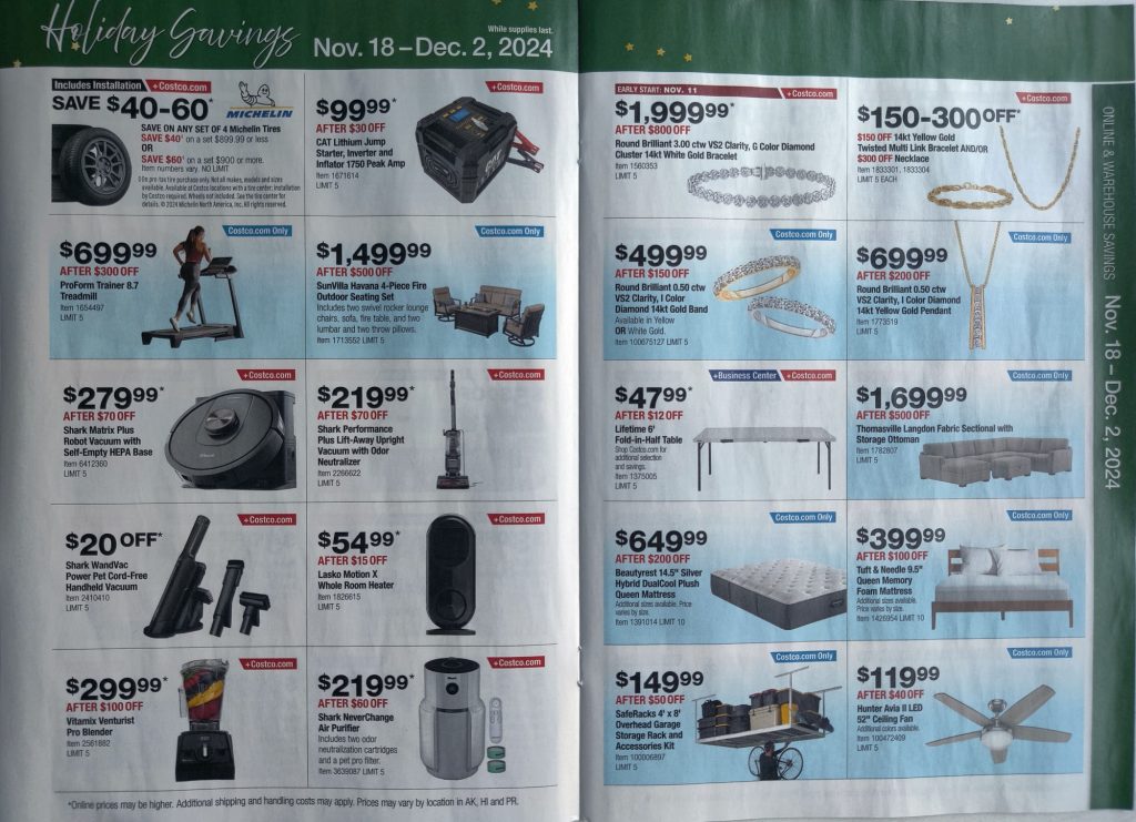 Costco Holiday Adscan November 2024 - Page 7